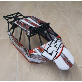 Losi DBXL 1:5 4WD Karosserie komplett berrollbgel Lichtleiste Karosseriesatz mit Siebdruck