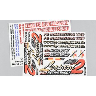 Modell-Aufkleber Leopard 2 Comp., Set