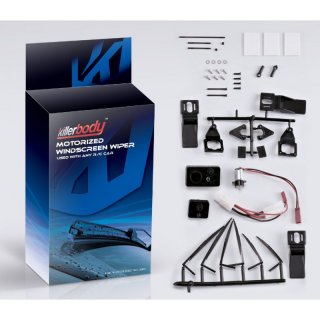 Motorbetriebene Scheibenwischer RC-Car 1:10 Tourenwagen Killerbody KB48061