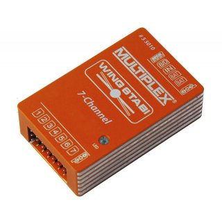 Multiplex WINGSTABI 7-Channel 3-Achs-Kreiselsystem Flchenmodelle #55010