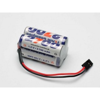 NiMH AA Empfngerakku Team Champion 2700 mAh - 4,8V (Wrfel) Akku Pichler C9507