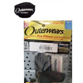 Outerwears Feinfilter Vorfilter Luftfilter Losi 5ive-T SCHWARZ wasserabweisend