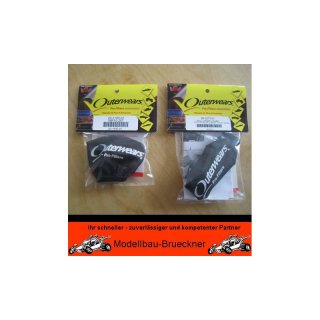 Outerwears Feinfilter fr den Luftfilter / Seilzugstarter Set SCHWARZ