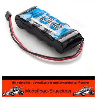 RX 6,0V 1700 mAh Stick Pack 2/3A JR Conect Stecker Akku Empfngerakku