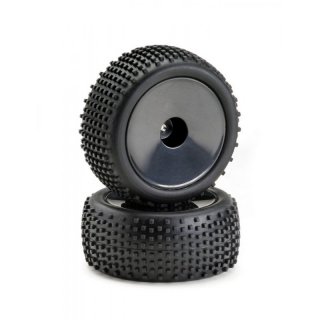 Rderset Reifen Buggy Disc Offroad hinten schwarz 1:10 RC-Car Absima #2500012