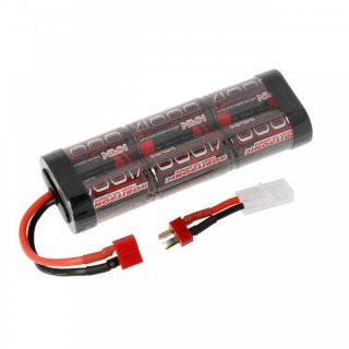 Robitronic NiMH Akku 4000mAh 7,2V Stick Pack T-Stecker & Tamiya RC-Car Fahrakku