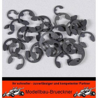 Sicherungsscheibe Federstahl 3,2 4 5 6 7 mm Set E-Ringe Sprengring FG