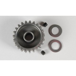 Stahl-Zahnrad gehrtet 23 Zhne profilversch.,1St.