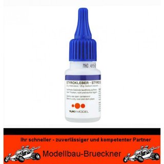 Styrokleber mit Nadel-Verschluss 20g mittelflssig Depron EPO EPP EPS Styropor Styrodur