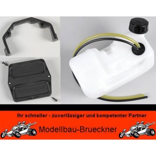 Tank komplett mit Tankhalter Zenaoh FG 4WD Buggy Beetle 07348 66238/01 66238/02