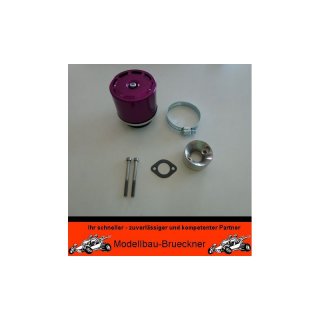 Tuning Luftfilter Set lila FG Carson Zenoah CY Motor