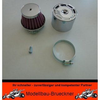 Tuning Racing Luftfilter chrom FG MCD Zenoah CY Motor