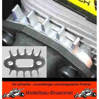 X-Port Khlrippen von TGN small Zenoah CY Motor Reso Tuning Zubehr