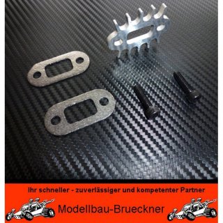 X-Port Khlrippen von TGN small Zenoah CY Motor Reso Tuning Zubehr