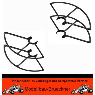 Yuneec Q500 4K Propellerschutz Rotorschutz 4 Stck YUNQ4K127