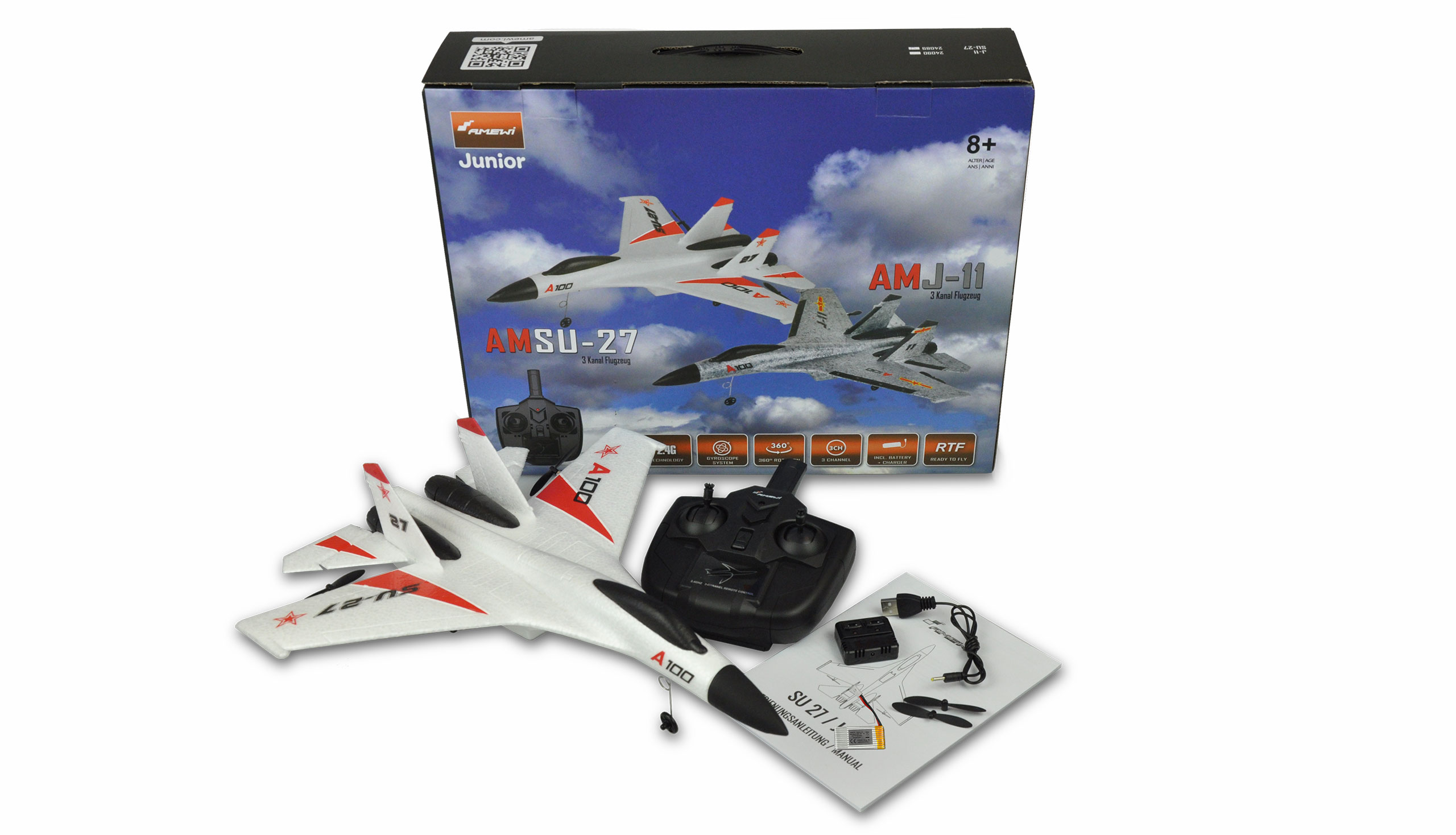 SU 27 ferngesteuertes elektro RC FLUGZEUG 3 K